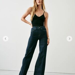 SPANXshape EveryWear Wide Leg Jeans, Raw Indigo